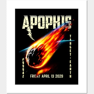 Apophis Asteroid 99942 Target Earth 2029 Apophis Encounter Posters and Art